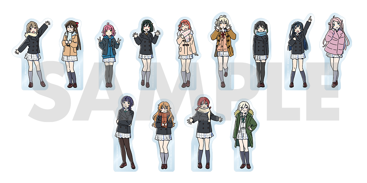 映画『ラブライブ!虹ヶ咲学園スクールアイドル同好会 完結編 第2章』ムビチケ前売券(ムビチケカード)特典:ダイカットクリアカード